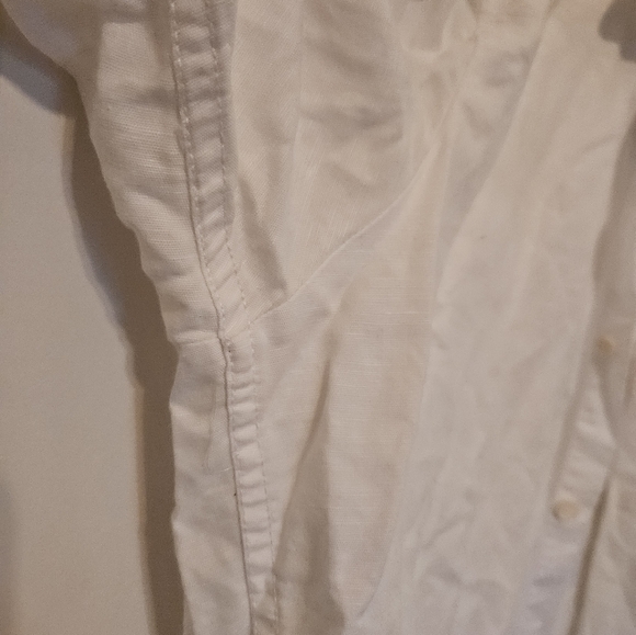 Used Medium Men's White VanHeusen Sport T-Shirt - Picture 12 of 16